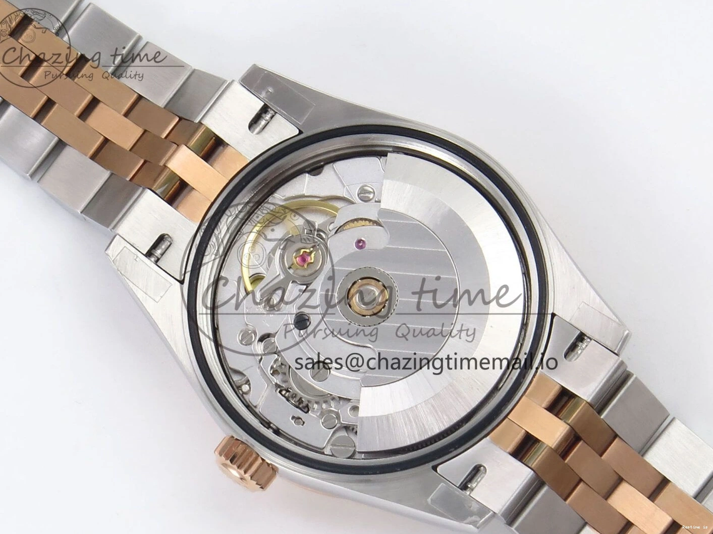 0110 Popular DateJust 31 278271 SS RG GMF 1:1 Best Edition 904L Steel Gray Roman Diamonds Dial on Jubilee Bracelet A 1165